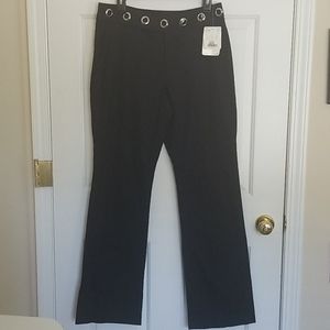$295 NEW Doncaster Collection Black Pants SZ 10